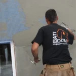 Rénovation d'un mur extérieur